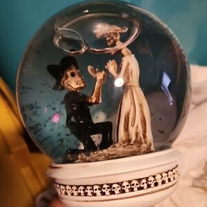 Skeleton Snow Globe